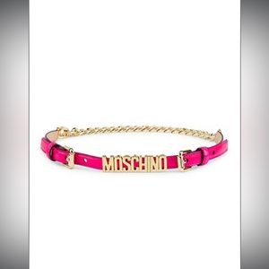 Moschino Leather Chain Belt. Authentic!!!